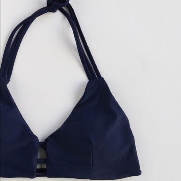 Ladder Cutout Bikini Halter Top Only - Picture 3 of 5